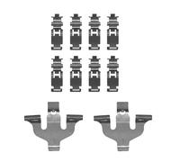 DELPHI LX0724 Kit d'accessoires, plaquette de frein à disque