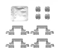 DELPHI LX0777 Kit d'accessoires, plaquette de frein à disque