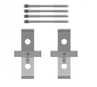 Kit de montage de plaquettes de frein LX0793 DELPHI pour AUDI SKODA SEAT CUPRA