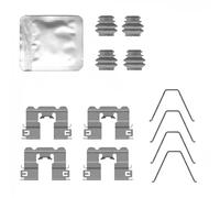 DELPHI LX0794 Kit d'accessoires, plaquette de frein à disque