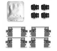 DELPHI LX0799 Kit d'accessoires, plaquette de frein à disque