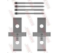Kit de montage de plaquettes de frein QUICK BRAKE 109-0136 pour TT 2.5 2009-2014