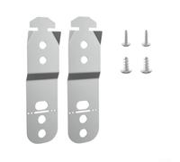 Kit de montage de porte de lave-vaisselle 00619985 pour Bosch pour Siemens et Gaggenau - Clips de fixation robustes - Unité intégrée 8,8 x 2,5 cm (1 paire)
