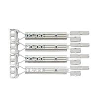 Kit de montage de Rail coulissant de porte de réfrigérateur intégré, for elec-trolux for sie-mens for bo-sch, Guide coulissant de porte de réfrigérateur 4 pièces