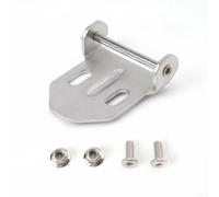 Kit de montage de sacoche latérale de moto avec crochets de coffre arrière, vis et écrous en acier inoxydable pour fixation de valise à bagages en aluminium (crochet arrière B)