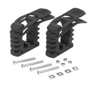 Kit de montage de serrage en caoutchouc avec libération rapide pour la gestion des engrenages de véhicules en plein air, y compris pour VUTT, camping-car et camion (4 ensembles)