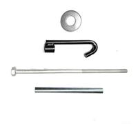 Kit de montage de support de pneu de secours pour Outlander 2013-2021 - Kit de crochet de boulon de rechange MF450007