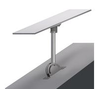 Kit de montage de toit réglable en acier inoxydable pour antenne parabolique standard Starlink (3e génération) | Adaptateur de tuyau incliné à 20°, mât droit inclus