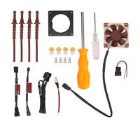 Kit De Montage De Ventilateur Pour Impression 3d, Dissipation Efficace De La Chaleur, Kit De Montage De Ventilateur De Refroidissement Pour Console De Jeu Gamecube Noctua Noir