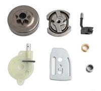 Kit de montage d'embrayage pour tronçonneuse : pompe à huile, tambour d'embrayage, roulement, vis sans fin - pour modèles 41, 136-142