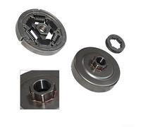 Kit de montage d'embrayage pour tronçonneuses MS360, MS361 & MS382 - Kit d'embrayage de rechange 3 pièces argent compatible avec Outdoor Power Equip