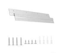 Kit de montage en aluminium de 30,5 cm pour miroirs, panneaux d'art, armoires, étagères, tableaux blancs, têtes de lit avec matériel