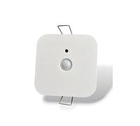 Kit de montage encastré élégant compatible avec capteur de mouvement Philips Hue - Intégration sans couture, installation facile, facile à entretenir, plafond de 0 à 35 mm, blanc