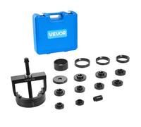 VEVOR Kit de Montage et de Démontage de Roulements et Moyeux de Roue, Compatible avec la Plupart des Véhicules à Traction Avant, Extracteur de Roulement de Roue Avant, Remplacement Facile, Atelier