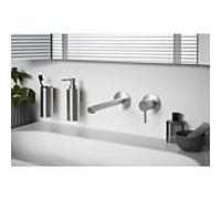 Herzbach Design iX 17.139765. 2000 .09 inox brossé, mitigeur lavabo , 160 mm