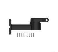 Kit de montage mural pour Mammotion pour Luba pour mini tondeuse robot YUKA - Support mural pour station de base GPS, adaptateur de verrouillage rapide, support de jardin, noir, 119 x 59 mm (1 pièce)