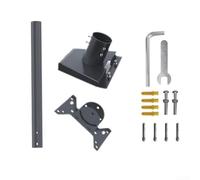 Kit de montage mural réglable Starlink pour antenne parabolique standard avec compatibilité V3 (Noir-A)