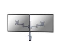 Support de table pour écran Neomounts FPMA-D1330DSILVER 25,4 cm (10\ ) - 68,6 cm (27\ ) réglable en hauteur, inclinable, mobile