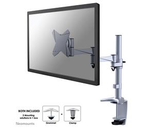 Kit de montage - NEWSTAR - FPMA-D1330SILVER - Bras articulé - Fixation par pince - Argenté