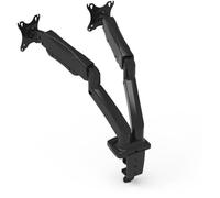 Port Connect Fixation de Bureau Bras d'affichage pour écran jusq'à 32 Pouces / 8 kg Norme vesa avec Double Orientation Noir
