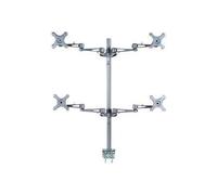 Kit de montage pour 4 écrans LCD - NEWSTAR - FPMA-D935D4 - Inclinaison et rotation - Argenté(e)