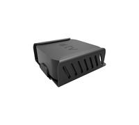 Kit de montage pour Apple TV - Support de protection - Noir de jais - Aluminium de haute qualité