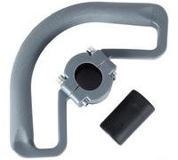 Kit de montage pour barre de poignée de tondeuse à gazon, pièce de rechange compatible avec tige de 26 mm, poignée de tondeuse à gazon conviviale pour l'élagage et le cisaillement, gris