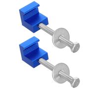 Kit de Montage pour Boîte à Outils de Camion 2 Pièces | Mécanisme de Serrage, Visserie Incluse, pour Caisse et Chargement en Benne, Usage sur Routes Difficiles
