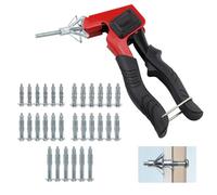 Kit de Montage pour Corps Creux, Pince De Montage Pour Chevilles, Kit d Outils de Réglage D ancrage Mural, avec 30 vis d Ancrage Murales Creuses, avec Murs Creux, Plaques de Plâtre, Panneaux de