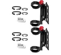 Kit de montage pour extincteurs pour poteaux de 4,4 à 5,1 cm, levier à dégagement rapide, anti-vibrations, support d'extincteurs