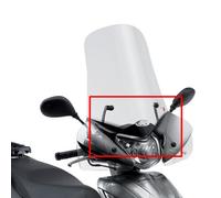 Kit de montage pour pare-brise 308AK pour Honda Vision 50 / 110 cc (2011-2020)