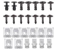 Kit de montage pour protection contre l'encastrement du moteur, protection du moteur, clips de fixation, clips de fixation, pinces de fixation, pince à vis pour A4 B8 Avant A5 8T Q5 8R