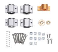 Kit de montage pour table coulissante sur axe Z, support de table coulissante en alliage d’aluminium pour machine de gravure 3018 Plus, kit de glissière pour axe Z avec écrou T8