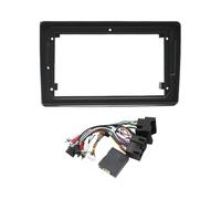 Kit De Montage pour Tableau Bord Adaptateur Cadre Façade 9 Pouces Décodeur Canbus Autoradio Android pour A4 B7 S4 RS4 B6 2002-2008(Frame Cable Only)