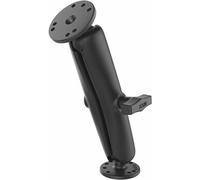 Kit de montage RAM Mounts - Boule en C (1 pouce) - 2x embases rondes (AMPS) - bras de liaison central