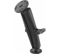 Kit de montage RAM Mounts - Boule en C (1 pouce) - 2x embases rondes (AMPS) - bras de liaison central