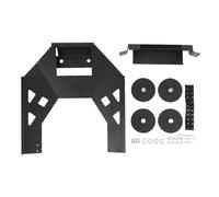 Kit de montage satellite magnétique compatible avec Mini - Système à 4 aimants à dégagement rapide à 360 degrés pour véhicule et bateau - Noyau en acier inoxydable avec revêtement