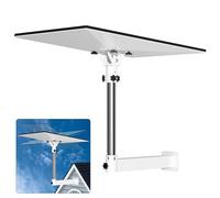 Kit de montage Starlink Gen 3 - Support mural/toit Starlink Gen 3 avec adaptateur Gen3, support de montage réglable à 360° pour antenne satellite V3 standard, compatible avec antenne Gen 2 (blanc)