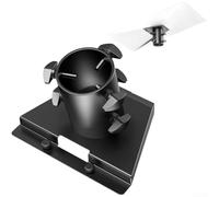 Kit de montage Starlink pour Gen 3 - Support mural robuste pour poteau de toit réglable pour adaptateur d'avant-toit pour V3 Dish (petite taille)