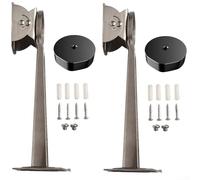 Kit de montage Starlink pour mini avec support mural en alliage à angle réglable et joint pour un positionnement sûr, stable et flexible à 150 degrés horizontal et vertical (2 ensembles)