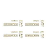 Kit De Montage Sur Rail Coulissant De Porte De Réfrigérateur Intégré, 4 Pièces, Compatible Avec Siemens, Compatible Avec Bosch, Guide Coulissant De Réfrigérateur