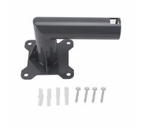 Kit de Montage Sur Toit Internet par Satellite, Support de Montage d'Antenne V2 en Alliage d'Aluminium Robuste, Kit de Montage Sur Poteau Mural pour Installation de Camping-Car (Court)