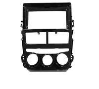 Kit De Montage Tableau De Bord pour Autoradio 2 DIN 9 Pouces DVD MP5 pour Toyota pour Vios pour Yaris Boîte Manuelle Climatisation 2018 WEFOLCC