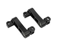 Kit De Montage Universel De Repose-Pieds De Passager Réglable pour Moto Support D'extensions De Pince De Cheville D'autoroute pour Cale Pied Moto (Color : A)