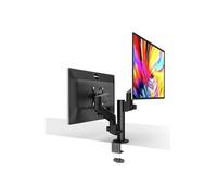 Urban Factory FLEXEE LIGHT - Kit de montage (bras pour moniteur) - ressort - pour 2 écrans LCD - ergonomique, double - acier, aluminium, plastique - noir - Taille d'écran : 17"-32" - montrable sur bur