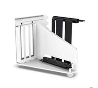 Kit de montage vertical pour carte graphique - NZXT - Blanc - Câble Riser PCIe 4.0 - Compatible AMD/NVIDIA