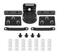 Kit de montage vidéo/rallye compatible avec haut-parleurs Logitech, caméras, concentrateurs de bureau et concentrateurs d'affichage pour rendre la conférence plus facile et plus efficace, support de