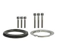 kit de montage Viega 575403 acier inoxydable, avec bride / vis de montage, joint profilé
