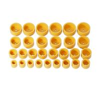 Kit de montre professionnel 29 pièces/lot de matrices de presse de boîtier haute résistance pour l'installation du verre et l'entretien de la montre POM