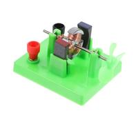 Kit de Moteur à Courant Continu 4,5 V en Plastique, Modèle Scientifique | Assemblage Élèves, Outil pour Expériences Physiques, Apprentissage des Principes Électriques, Vert Clair
